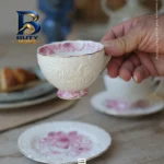 سرویس چای خوری ۱۲ پارچه ۶ نفره مدل dantella f شاهین