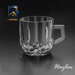 فنجان بلور و شیشه اصفهان مدل هایلین بسته 6 عددی