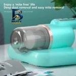 جارو شارژی تخت خواب MDHL مدل UV با مکش قوی و نور
