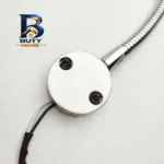 چراغ دیواری مدل خرطومی فلزی ثابت با طرح بالا تابلویی