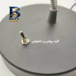 چراغ رشد گیاه ۳ وات مدل رومیزی فلزی طرح فول اسپکتروم پایه GU۵.۳ کد BL۱۴۷ اصل