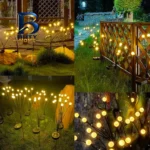 چراغ پارکی سولونیکس مدل گل شب تاب ۱۰ مجموعه ۶ عددی