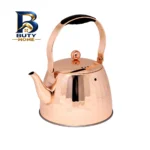 ست کتری و قوری نیکولو مدل دسته بالا گنجایش ۳ لیتر ۱ لیتر اصل