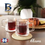 استکان بلور و شیشه اصفهان مدل کلارا بسته 6 عددی