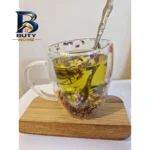 لیوان مدل دوجداره طرح گل کد MA۰۰۱ اصل