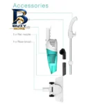 جاروبرقی ۴۰۰ وات درما مدل DX۱۱۸C اصل