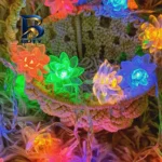 ریسه ال ای دی طرح گل نیلوفر آبی کد MD-۱۲۲ طول ۳.۵ متر اصل