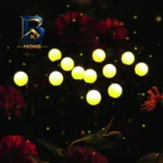چراغ خورشیدی پارکی مدل شب تاب SP مجموعه 2 عددی