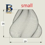 لوستر مدرن سقفی مدل خامه ای small 01