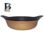 تابه چدن مدل Best با کفه دو جداره و در پیرکس