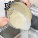 آبکش و آبگیر مدل برنج شوی استیل کد HS۱۳ اصل
