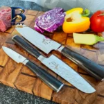 سرویس چاقو آشپزخانه ۵ پارچه کوکینگ فلیم مدل SW Pro 5