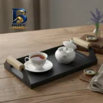 سینی دسته دار مدل مهتا با سایز ۱۵*۲۵ سانتی متر