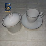 ست فنجان و نعلبکی ۱۲ پارچه لورین مدل دیپلمات