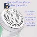 پرزگیر برقی لباس مدل YYJ-۲۱۰۴ اصل
