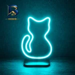 تابلو نئونی طرح گربه کد p۰۱ اصل