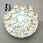 چراغ سقفی زد اف آر مدل کریستالی سه حالته کد 6880