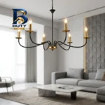 لوستر 6 شعله شاهان تک مدل ASA..B.G