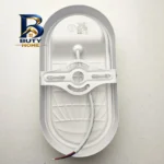 چراغ حیاطی ۲۲ وات نیرو الکتریک مدل واترپروف IP۶۶ طرح روکار بیضی اصل