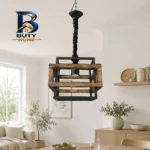 لوستر ۱ شعله شاهان تک مدل wood.۱۸ اصل