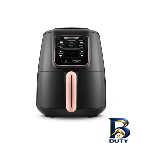 نمای جزئیات هواپز کاراجا ۴ لیتری مدل Air Pro Cook 3 in 1 XL پرداخت و جزئیات مواد