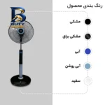 پنکه ایستاده تولیپس مدل SF۴۰۴R اصل
