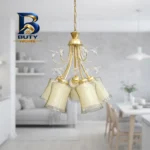 لوستر 5 شعله شاهان تک مدل 2GLS