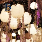حباب کاغذی چراغ آویز مدل کد ۴