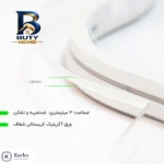 ریسه نئون فلکسی مدل v۱۲ طول ۱ متر اصل