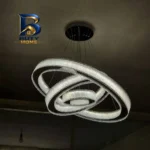 لوستر مدل سه حلقه مدرن اصل