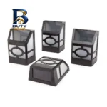 چراغ خورشیدی دیواری مدل VENIZ دو لامپ مجموعه 4 عددی