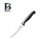 سرویس چاقو ۱۱ پارچه با تیغه استیل و دسته باکالیت هپی کیچن مدل Stone Knife 11