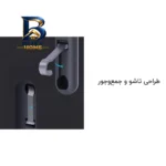 ترازو آویز آشپزخانه دیجیتال جیمی هوم مدل JM-G۳۷۰۱ HANDHELD SCALE حداکثر ظرفیت قابل اندازه گیری ۳۰ کیلوگرم با دقت ۱۰G گرم اصل