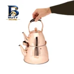 ست کتری و قوری نیکولو مدل دسته بالا گنجایش ۳ لیتر ۱ لیتر اصل