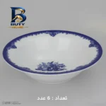 سرویس غذاخوری ۲۸ پارچه چینی زرین ایران مدل ایتالیا اف فلورانس باکیفیت