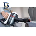 جارو شارژی عصایی ۱۸ ولت بوش مدل BCS۷۱۲GB با قابلیت استفاده دستی، تنظیم مکش در ۳ حالت و لوله تاشو، دارای برس گردان EasyClean، چراغ پارویی، مخزن قابل شستشو ۲ باتری اصل