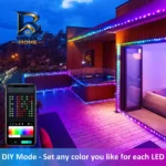 ریسه ال ای دی مدل RGB رنگی طول 10 متر