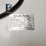 چراغ خورشیدی خیابانی 100 وات مدل 50000mAh