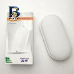 چراغ حیاطی ۲۲ وات نیرو الکتریک مدل واترپروف IP۶۶ طرح روکار بیضی اصل
