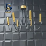 لوستر ۶ شعله شاهان تک مدل ۶ASA.B.G۱ اصل