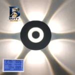 چراغ حیاطی 7 وات مدل سفینه 6 طرفه کد 060