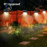 چراغ خورشیدی پارکی مدل Patio Planet مجموعه ۱۲ عددی