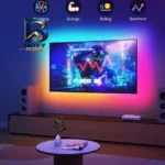ریسه ال ای دی هوشمند بلوتوثی مدل فول کالر کد RGB IC usb 5v طول 5 متر