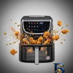 نمای جلو هواپز ۹ لیتر ویکتور مدل VK۹۹۰۳ اصل طراحی و جزئیات کلیدی