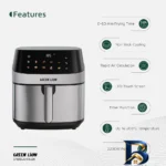 نمای جلو هواپز ۸ لیتر گرین لاین مدل Deluxe طراحی و جزئیات کلیدی